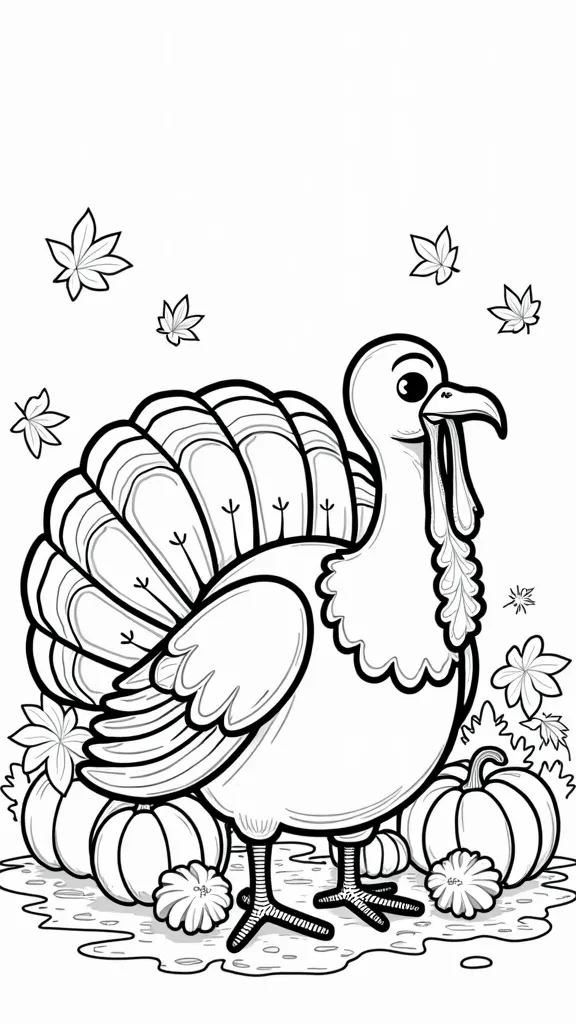 coloriages de Thanksgiving gratuitement